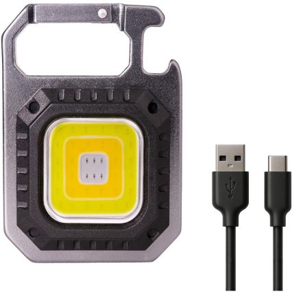 Retlux - Tragbare wiederaufladbare LED-Taschenlampe 5V, 400 mAh, IP44