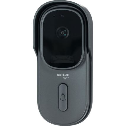 Video-Türklingel mit Bewegungssensor 5MPx 1440p 5200 mAh Wi-Fi IP65 anthrazit