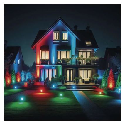 RGB+CCT Dimmbarer LED-Fluter GoSmart LED/50W/230V 3000-6500K IP65 Wi-Fi Tuya