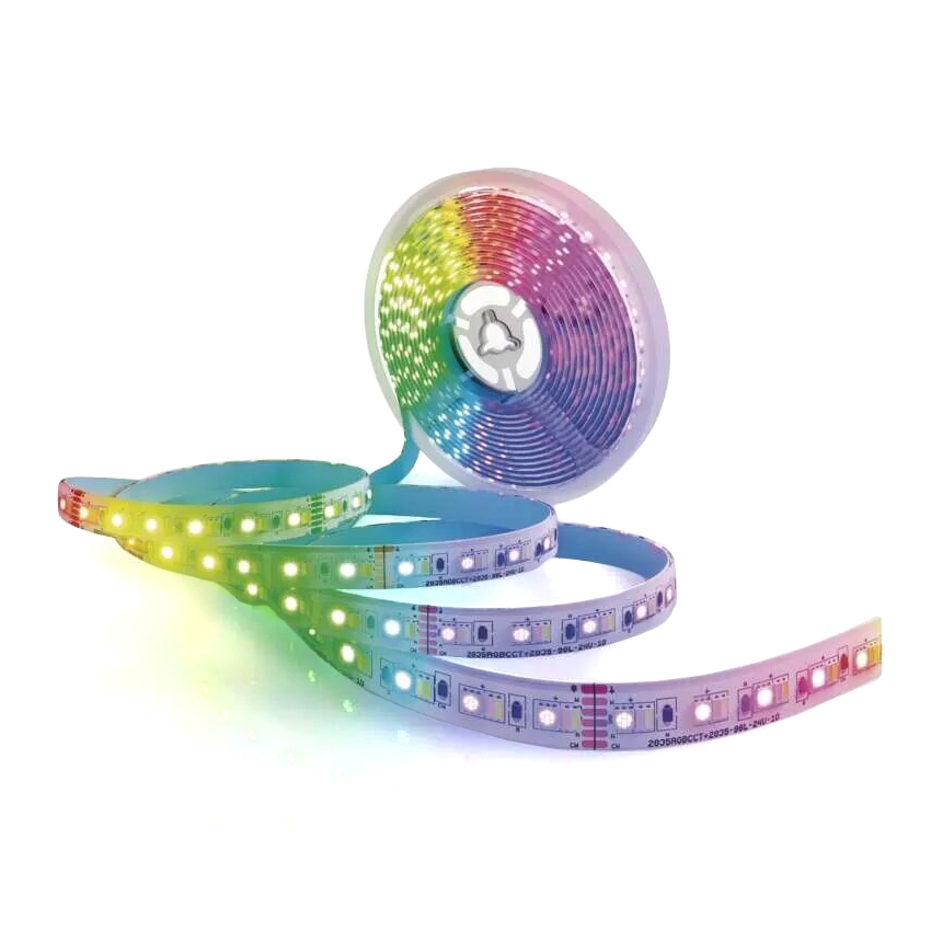 RGB+CCT Dimmbarer LED-Streifen GOSMART LED/11W/230V 2 m 2700-6500K IP44 Wi-Fi + Fernbedienung