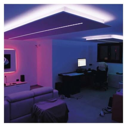 RGB+CCT Dimmbarer LED-Streifen GOSMART LED/11W/230V 2 m 2700-6500K IP44 Wi-Fi + Fernbedienung