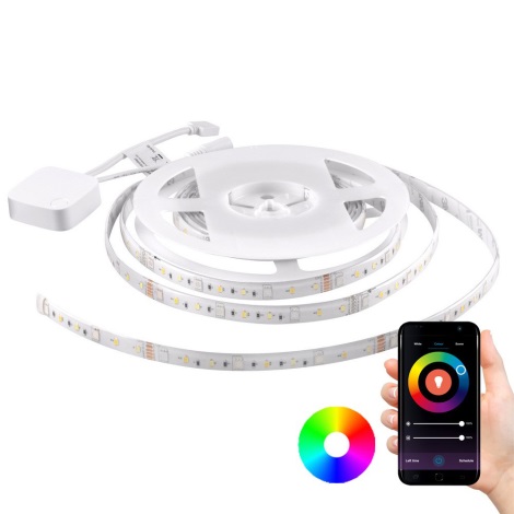 RGB LED Dimmbarer Streifen WLAN + Musikfunktion LED/20W 5 m Tuya