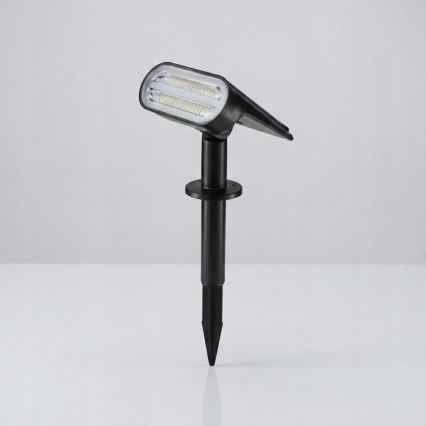 RGB-LED-Solarlampe 2-in-1 LED/3,7 V 1200 mAh IP54 schwarz