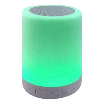 RGB-LED-Tischlampe mit integriertem Lautsprecher LED/5V