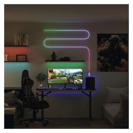 RGBIC Dimmbarer LED-Streifen GoSmart LED/24W/230V 3 m Wi-Fi Tuya