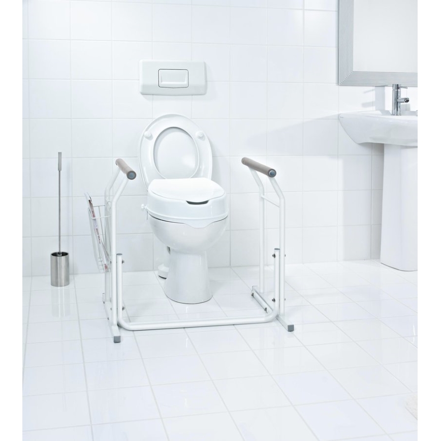Ridder - Mobile Stützgriffe für WC 66x71,5 cm weiß