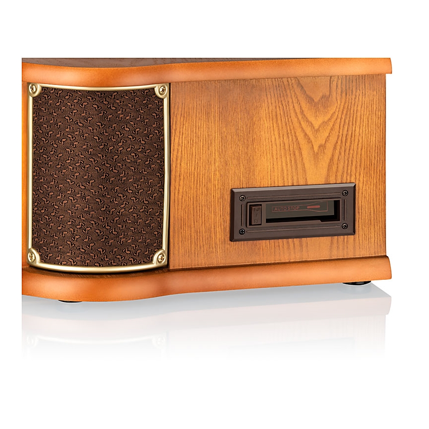 Roadstar HIF-1993D+BT- Hi-Fi mit DAB/DAB+, Plattenspieler, CD-Player und Kassettendeck 80W/230V + Fernbedienung