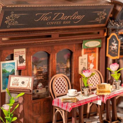 RoboTime - 3D LED-Puzzle Buchstütze Treffen in der Bücherpassage 2xAAA