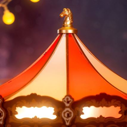 RoboTime - 3D-Puzzle Spieluhr Klassisches Karussell 5V