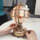 RoboTime - Mechanisches 3D-Holzpuzzle Leuchtender Globus