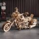 RoboTime - Mechanisches 3D-Holzpuzzle Motorrad-Cruiser