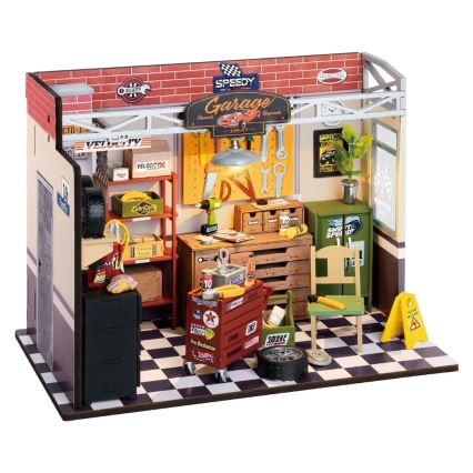 RoboTime - Miniaturhaus Garage 2xAAA
