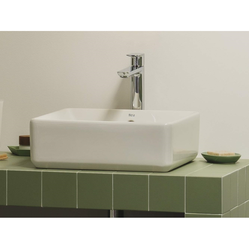 Roca A3270ML000 - Aufsatzwaschbecken GAP 39x37 cm Keramik/Weiß