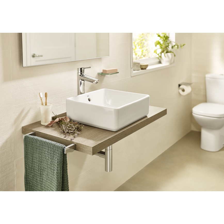 Roca A3270ML000 - Aufsatzwaschbecken GAP 39x37 cm Keramik/Weiß