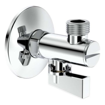 Roca A525168200 - AQUA Eckventil, glänzender Chrom