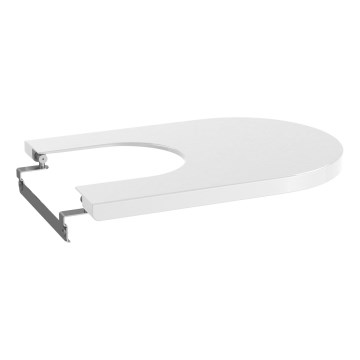 Roca A80652200B - Bidet-Sitz SoftClose INSPIRA supralit/weiß