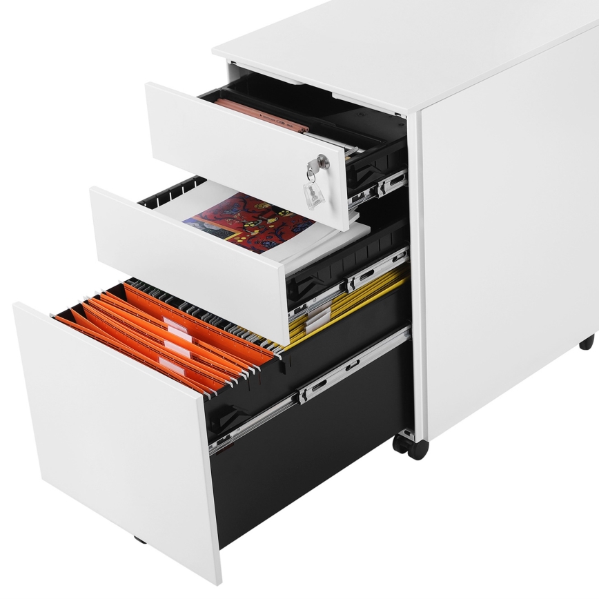 Rollcontainer SECURIO weiß