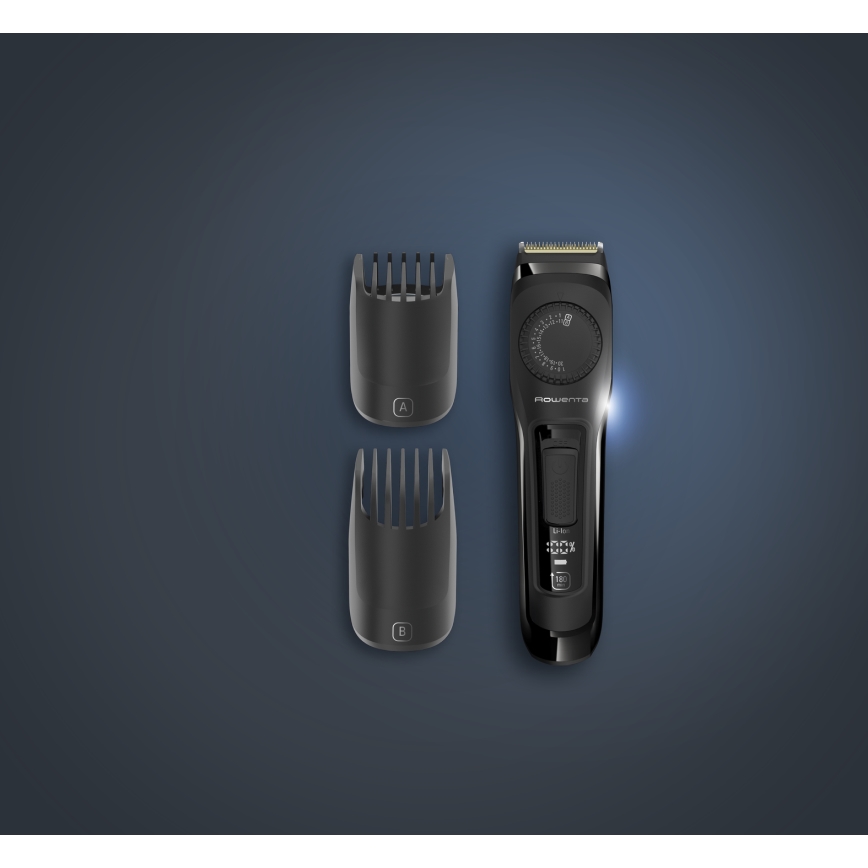 Rowenta - Barttrimmer VIRTUO BEARD TRIMMER, schwarz, 1200 mAh
