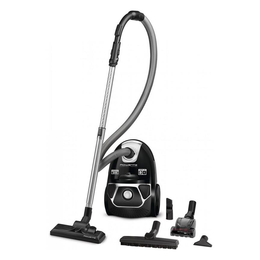 Rowenta - Beutel-Staubsauger COMPACT POWER ANIMAL CARE 3l 750W/230V schwarz