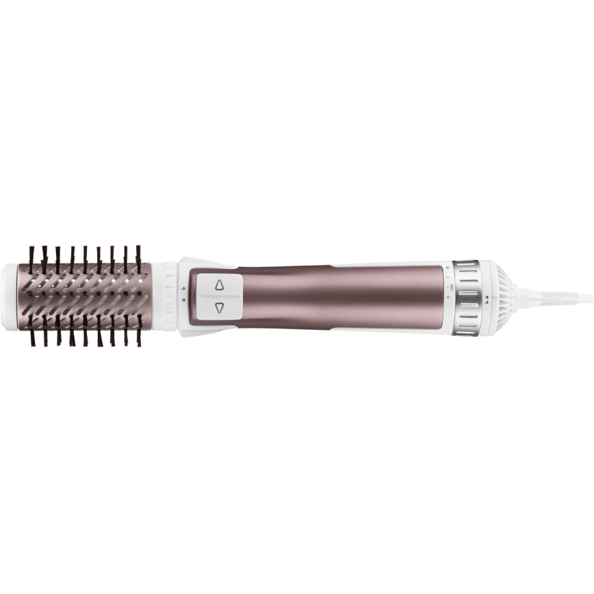 Rowenta - Drehbare Haarbürste PREMIUM CARE 1000W/230V rosa/weiß