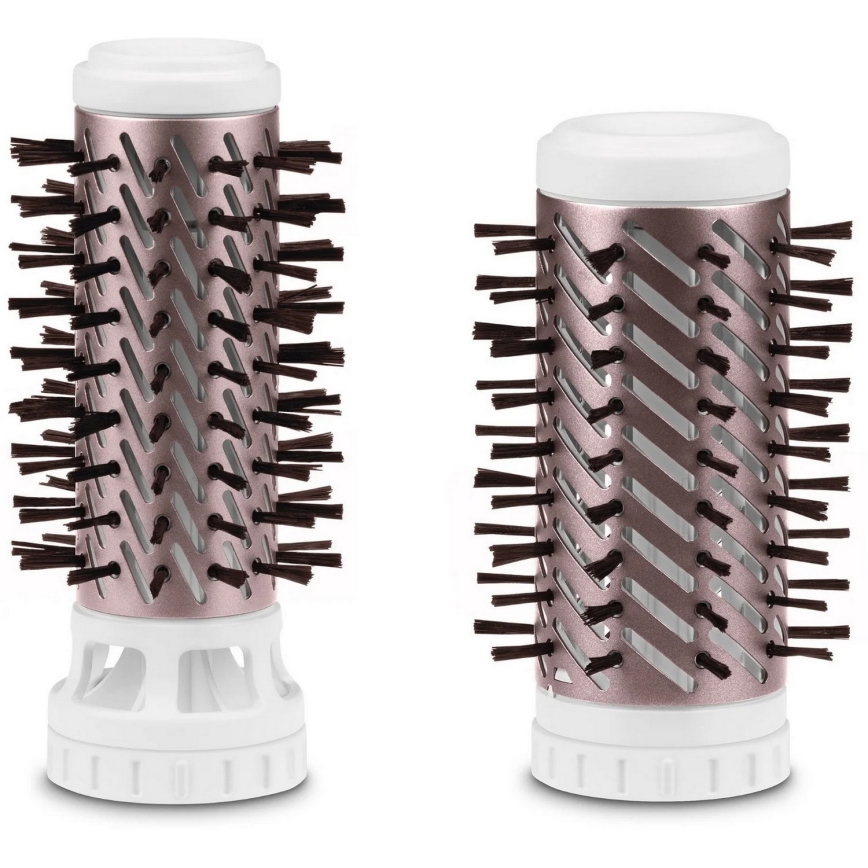 Rowenta - Drehbare Haarbürste PREMIUM CARE 1000W/230V rosa/weiß