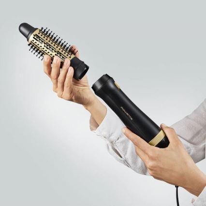 Rowenta - Heißluftbürste EXPRESS STYLE 800W/230V schwarz/gold