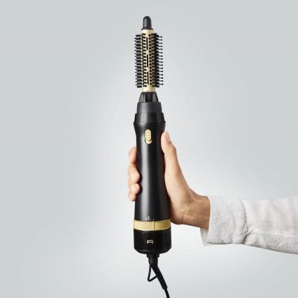 Rowenta - Heißluftbürste EXPRESS STYLE 800W/230V schwarz/gold