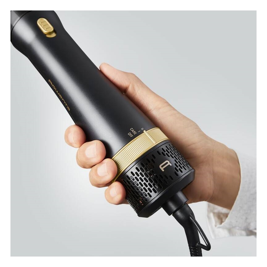 Rowenta - Heißluftbürste EXPRESS STYLE 800W/230V schwarz/gold
