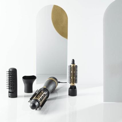 Rowenta - Heißluftbürste EXPRESS STYLE 800W/230V schwarz/gold