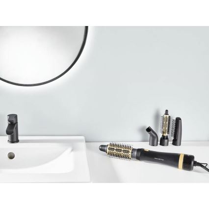 Rowenta - Heißluftbürste EXPRESS STYLE 800W/230V schwarz/gold
