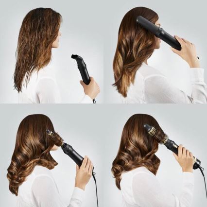 Rowenta - Heißluftbürste EXPRESS STYLE 800W/230V schwarz/gold