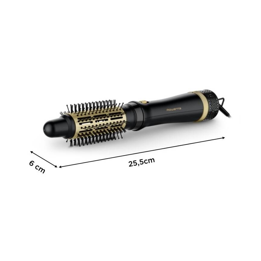 Rowenta - Heißluftbürste EXPRESS STYLE 800W/230V schwarz/gold