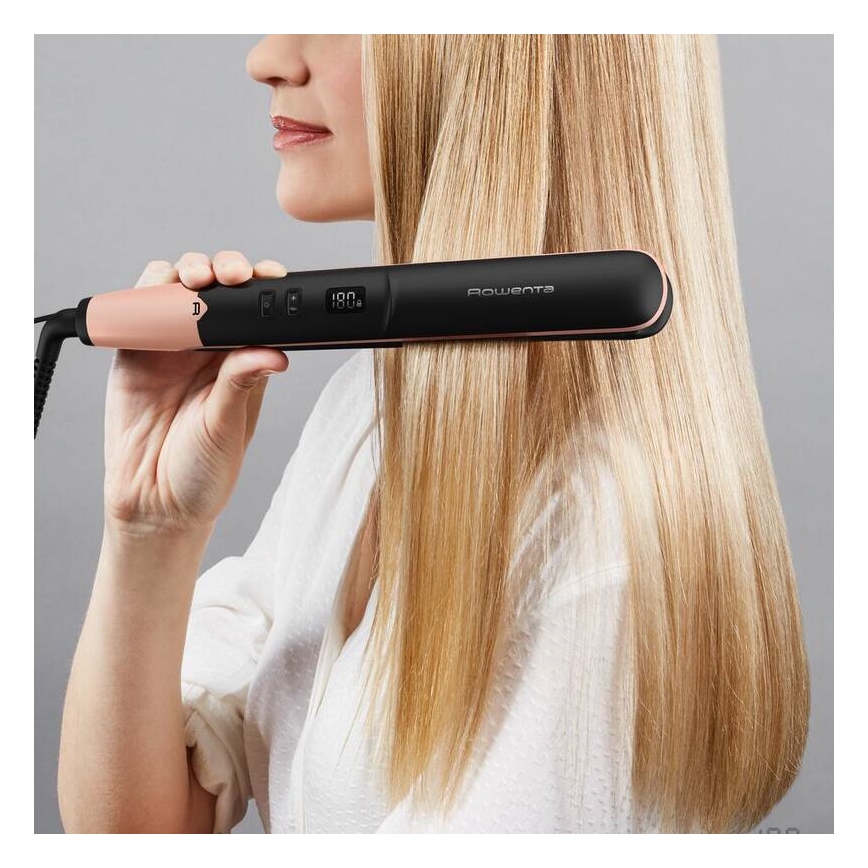 Rowenta - Haarglätter mit LCD-Display EXPRESS SHINE 39W/230V