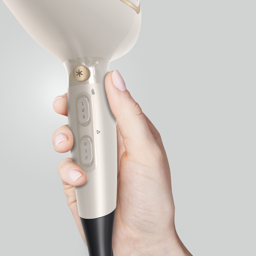 Rowenta - Haartrockner PRO POWER 2200W/230V cremefarben