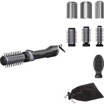 Rowenta - Heißluftbürste BRUSH ACTIV 1000 W/230 V, Schwarz