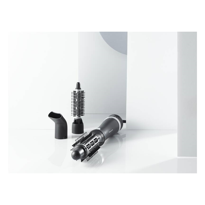 Rowenta - Heißluftbürste EXPRESS STYLE 900W/230V schwarz/silber