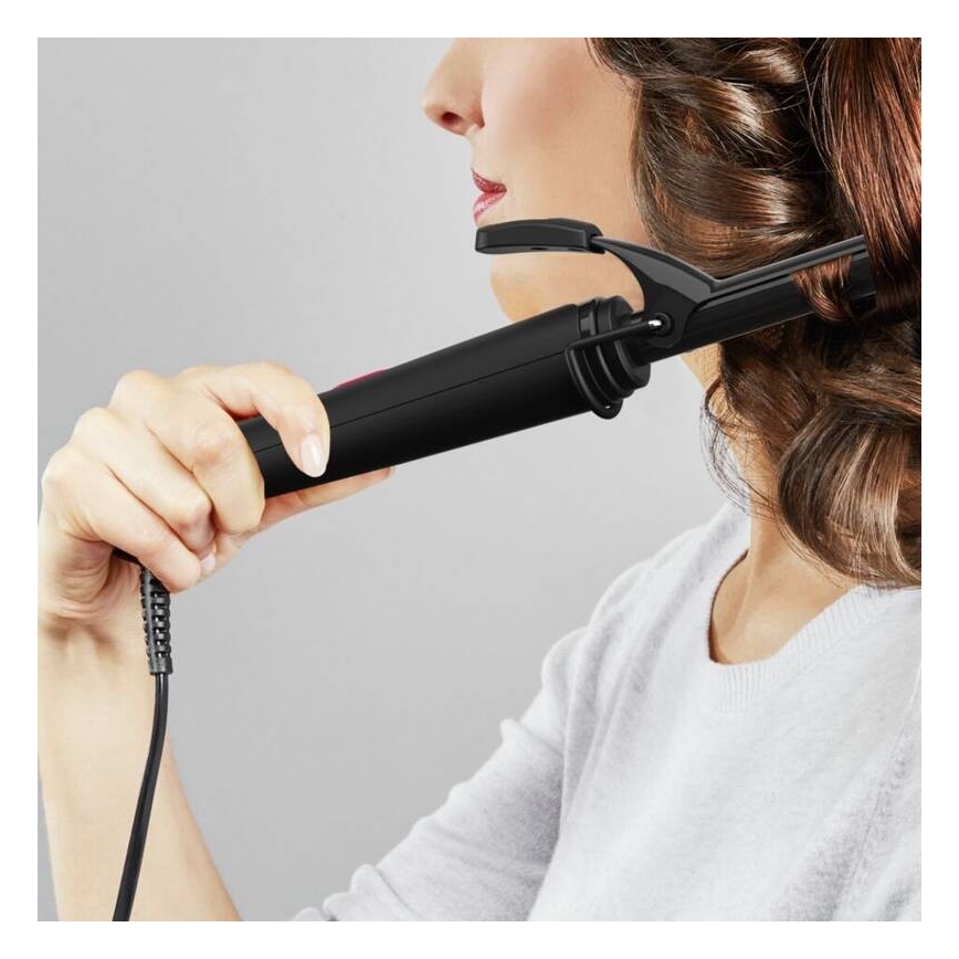 Rowenta - Lockenstab CURLING TONG BASIC 25W/230V schwarz
