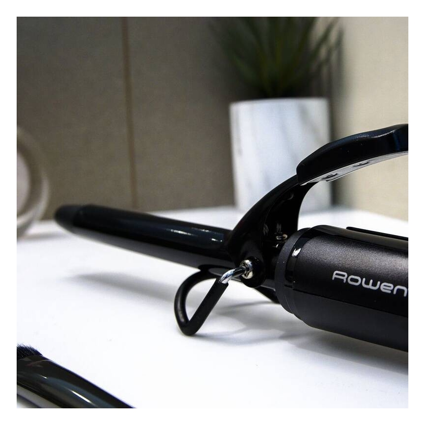 Rowenta - Lockenstab CURLING TONG BASIC 25W/230V schwarz