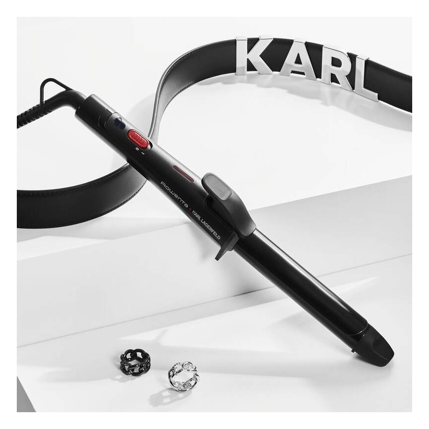 Rowenta - Lockenstab KARL LAGERFELD 47W/230V schwarz