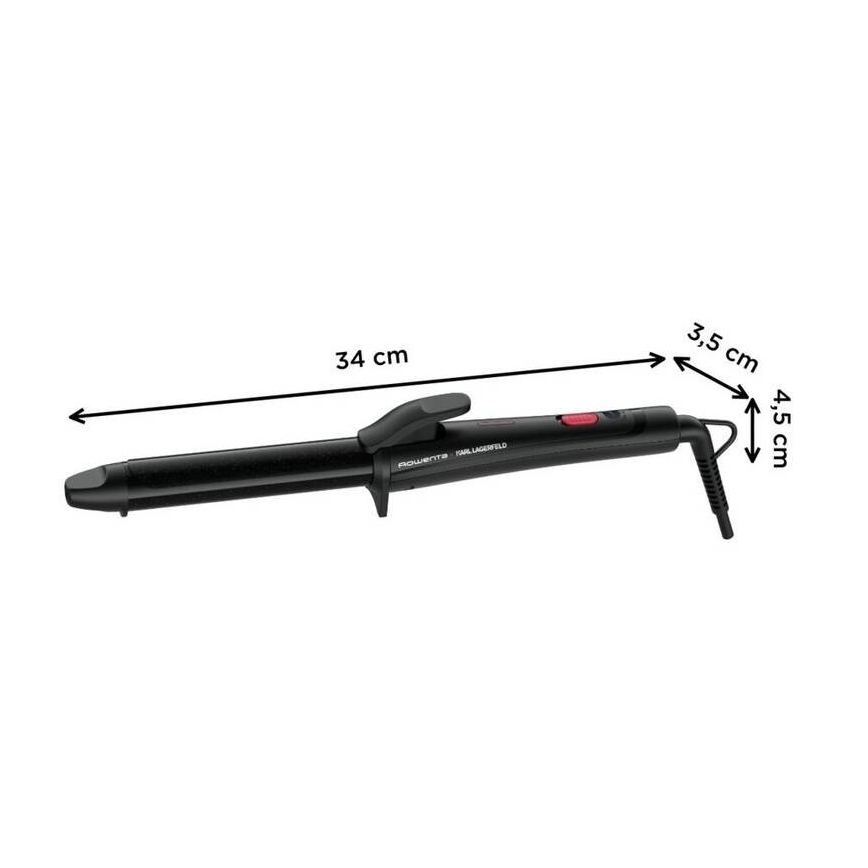 Rowenta - Lockenstab KARL LAGERFELD 47W/230V schwarz