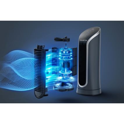 Rowenta - Standventilator EOLE COMPACT 30W/230V schwarz