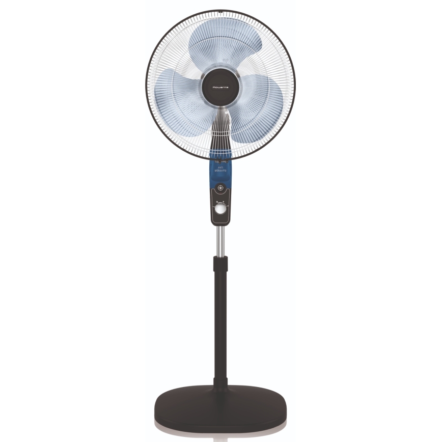 Rowenta - Standventilator mit integriertem Mückenabweiser ESSENTIAL+ 60W/230V 130 cm schwarz
