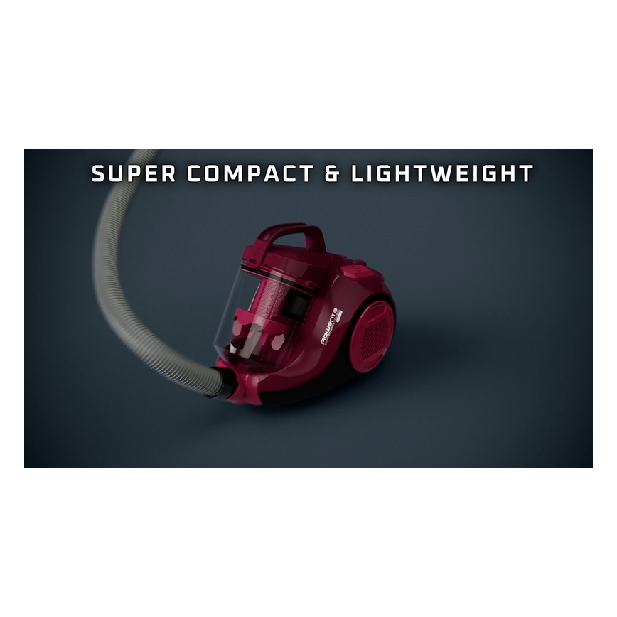 Rowenta - Staubsauger ohne Beutel SWIFT POWER CYCLONIC 1,2l 750W/230V rot
