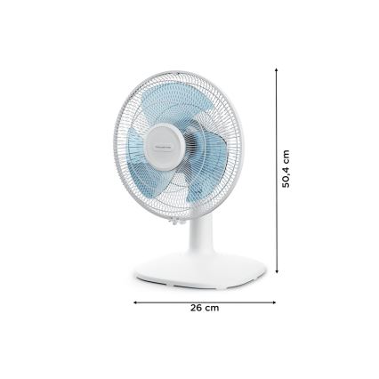 Rowenta - Tischventilator ESSENTIAL 28W/230V Ø 25 cm weiß