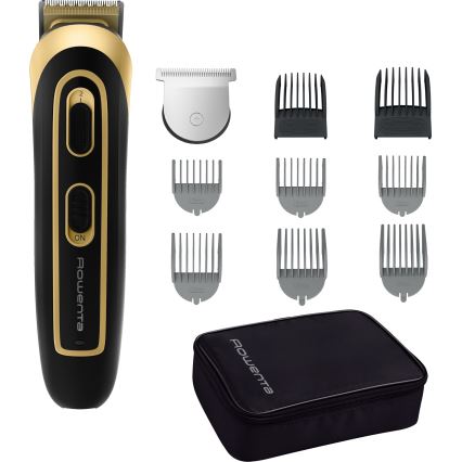 Rowenta - TRIM & STYLE Trimmer 750 mAh schwarz/gold