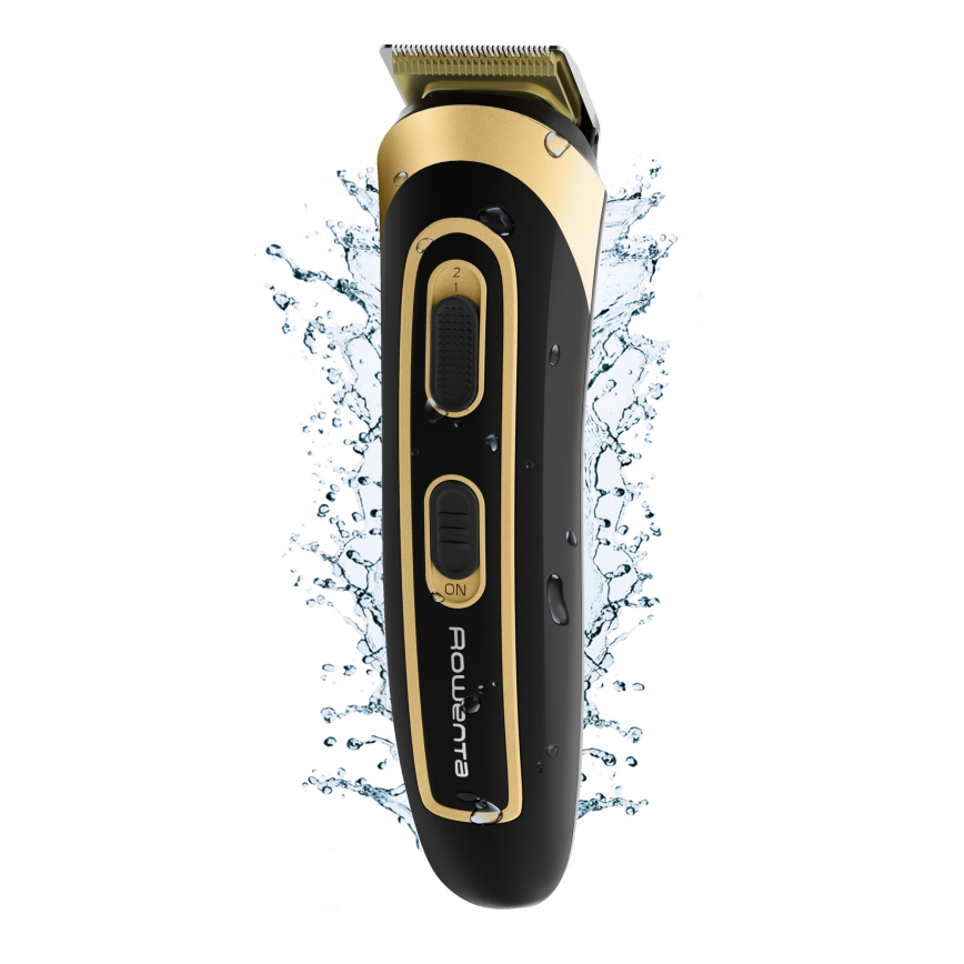 Rowenta - TRIM & STYLE Trimmer 750 mAh schwarz/gold