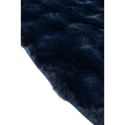 Runder Teppich RABBIT BUBBLE 160 cm blau