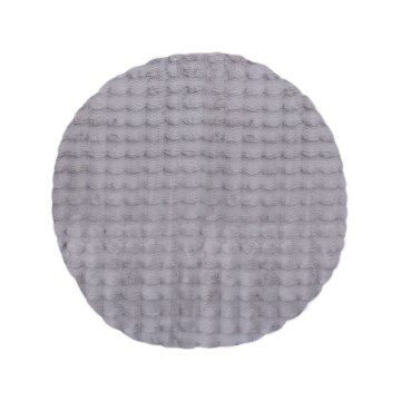 Runder Teppich RABBIT BUBBLE 160 cm grau