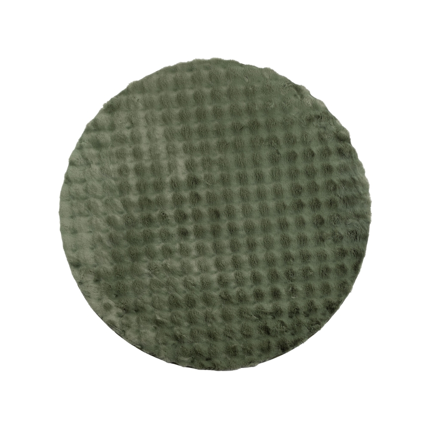 Runder Teppich RABBIT BUBBLE 160 cm grün