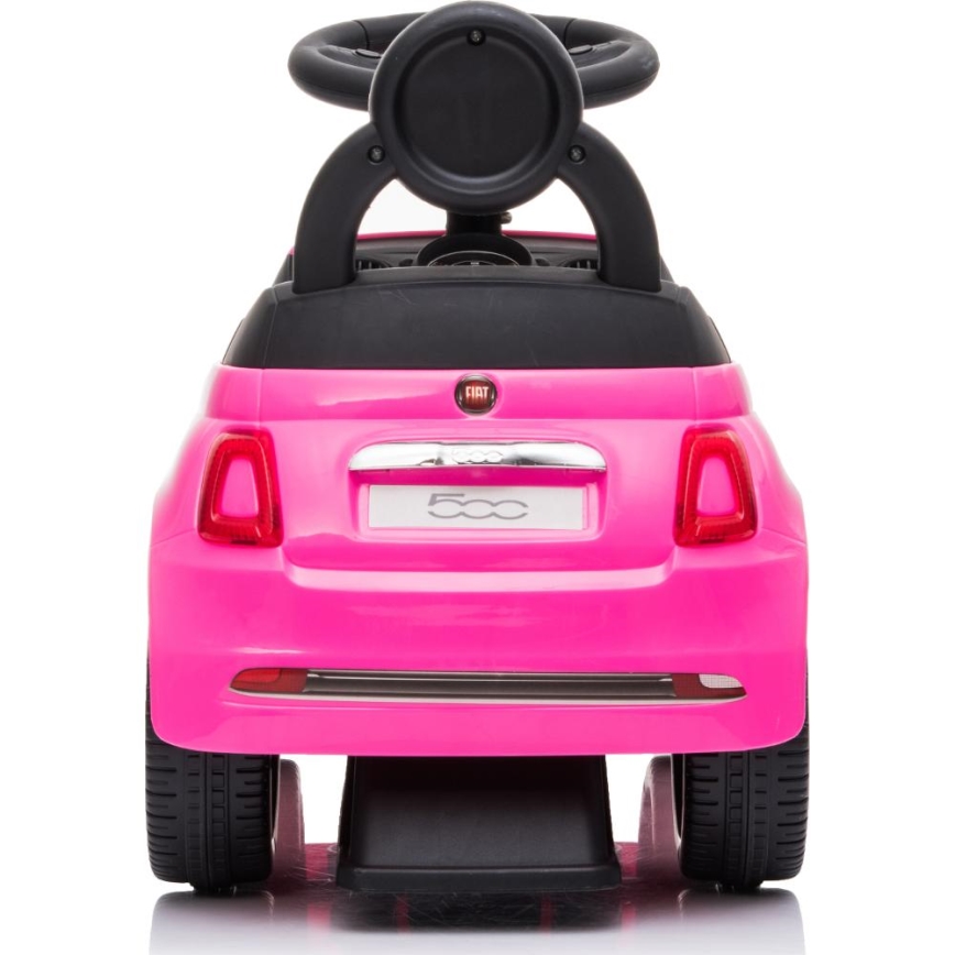 Rutschauto Fiat 500 2xAA rosa